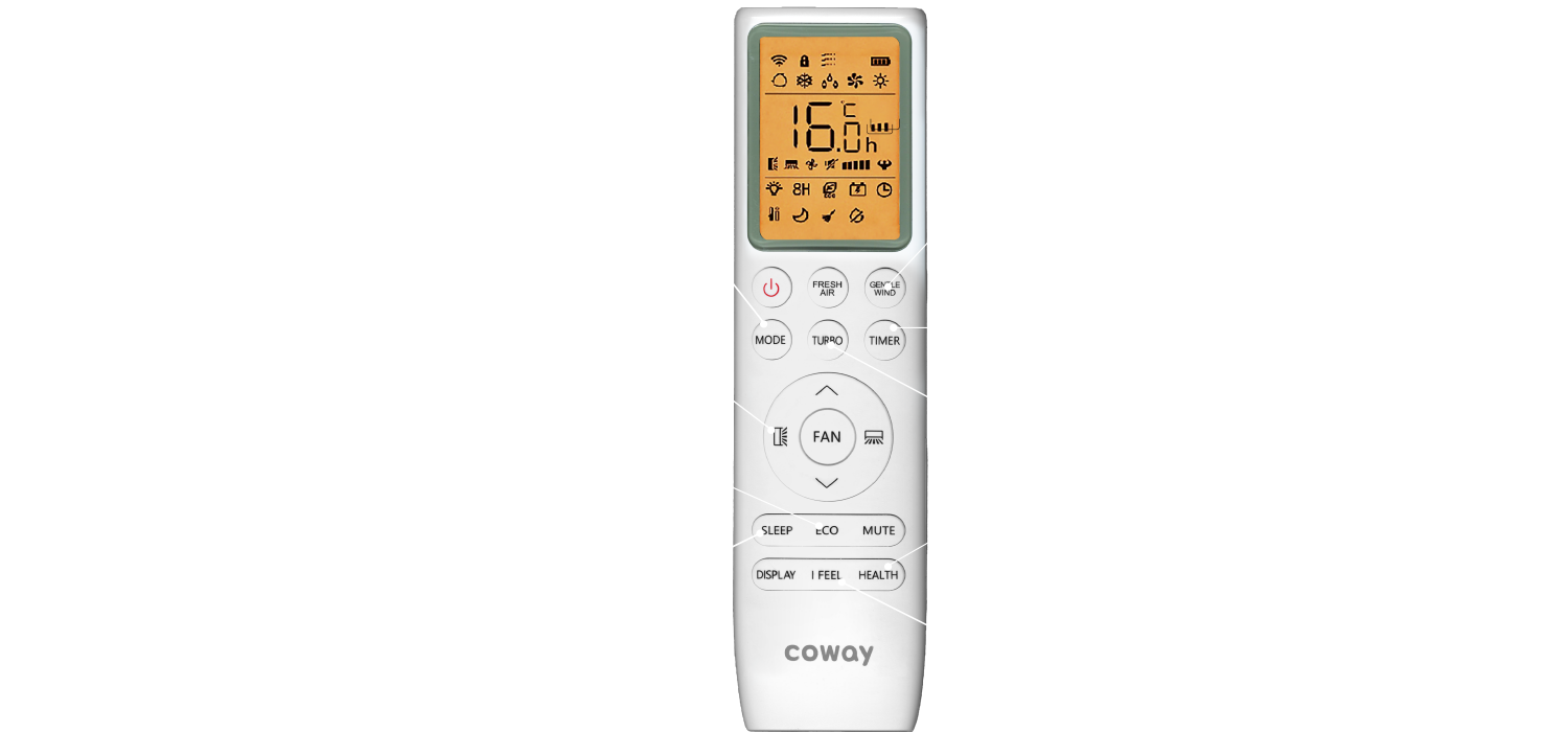 Remote control settings