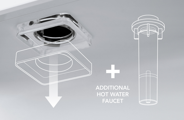 Coway Dazzie Extended Faucet